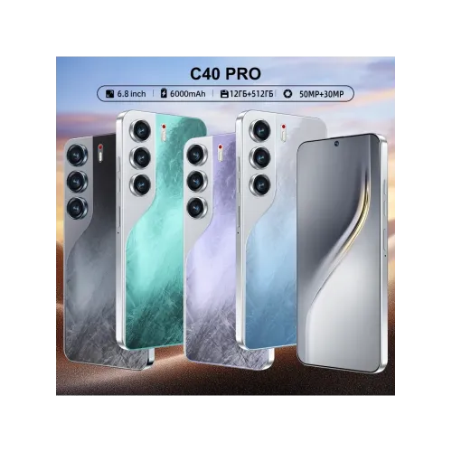 Смартфон C40 PRO (EAC)12+512 ГБ, 6000 mAh Смартфон C40 PRO (EAC)12+512 ГБ, 6000 mAh