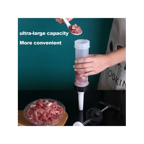 Ручной шприц для колбас с 3 насадками мясной инжектор Ручной шприц для колбас с 3 насадками мясной инжектор