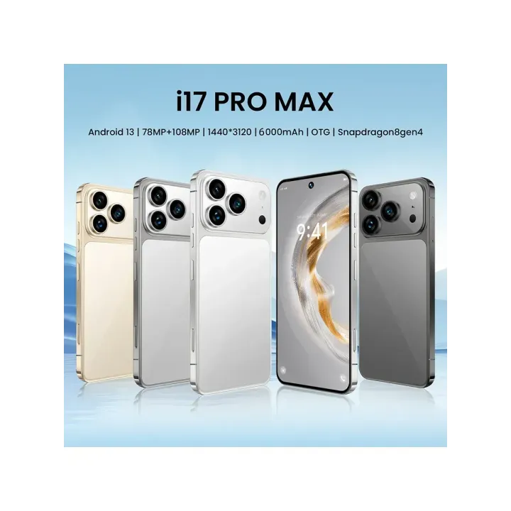 Cмартфон 17 Pro Max,Ростест (EAC)12+512 ТБ，Долгая автономка